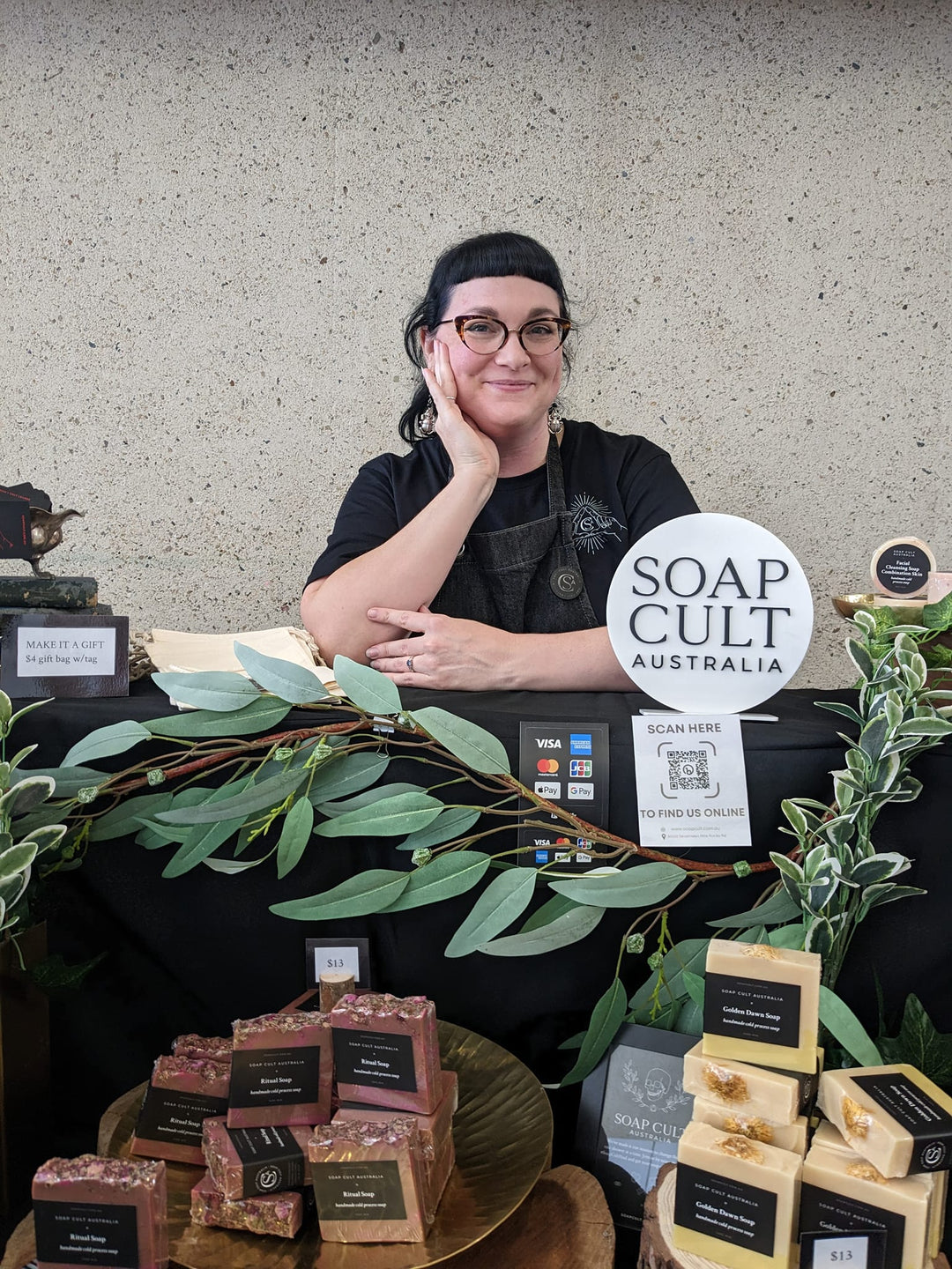 Find us at the Handmade Markets with BrisStyle - Soap Cult Australia