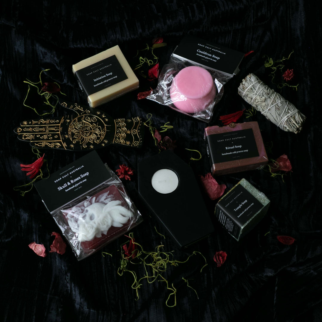 gothic homewares skincare body care and witchy ritual supplies