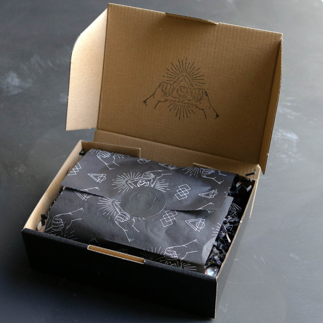 gothic witchcraft gift box from soap cult australia