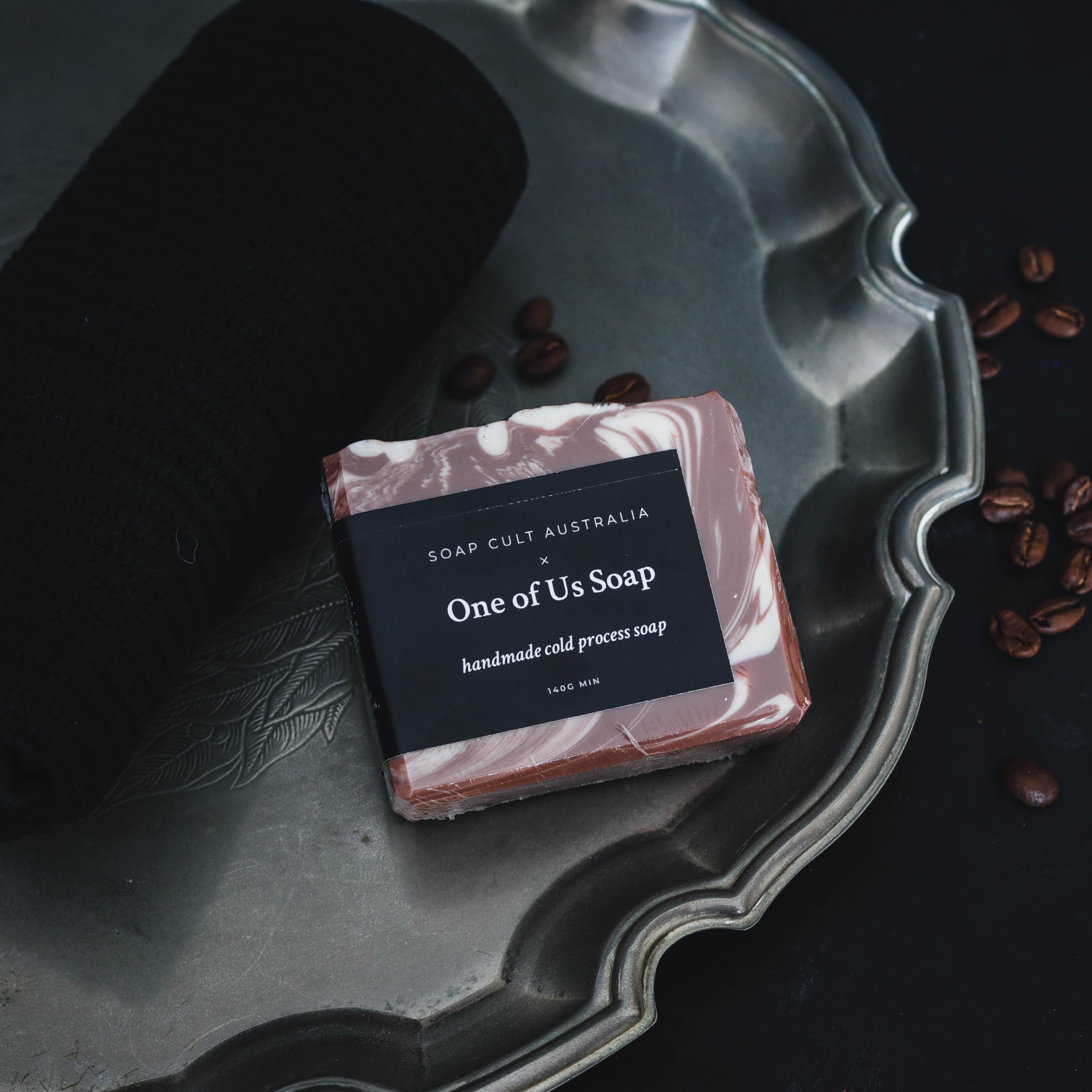 invigorating coffee scrub soap for coffee addicts