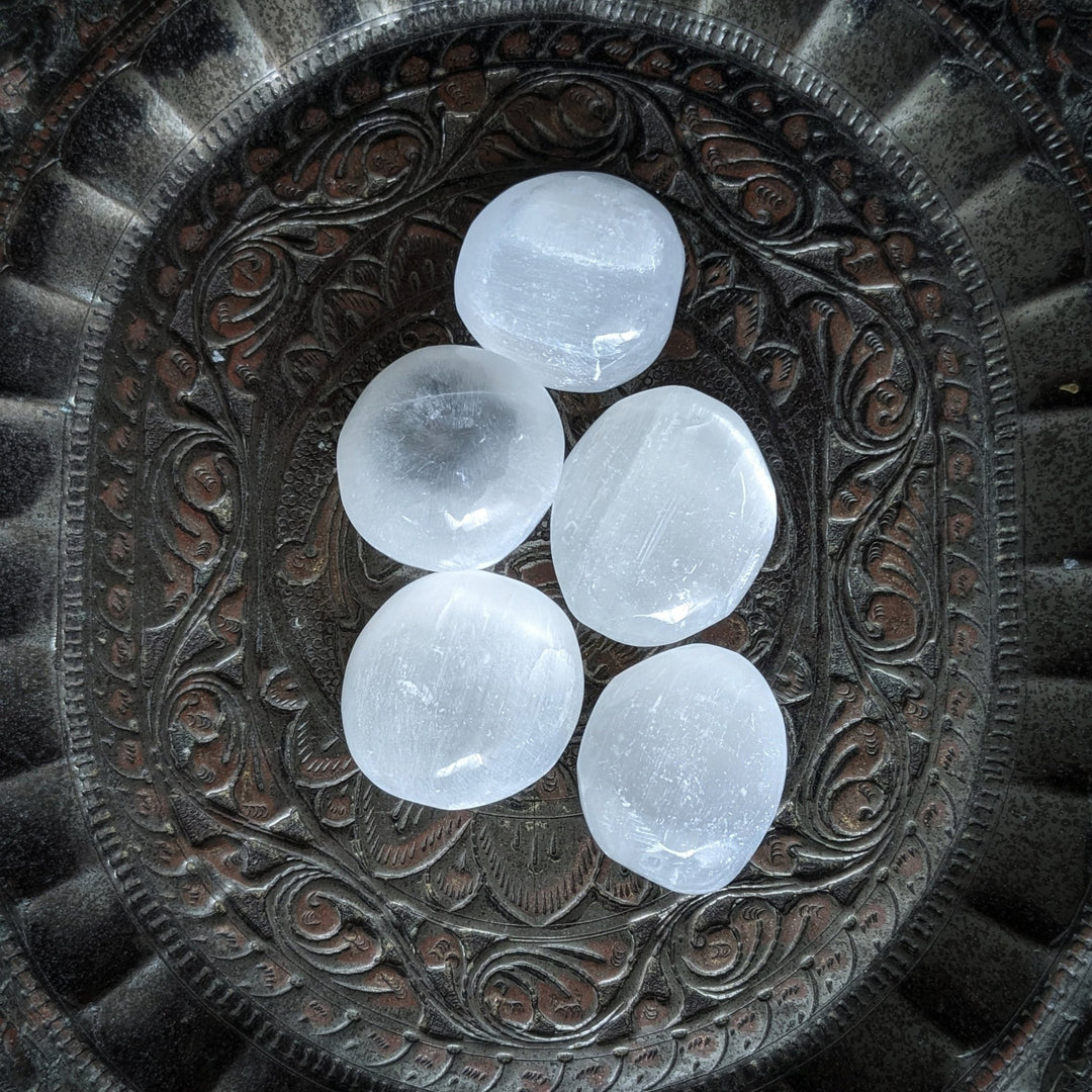 Selenite Tumbled Crystals | Medium - Soap Cult Australia