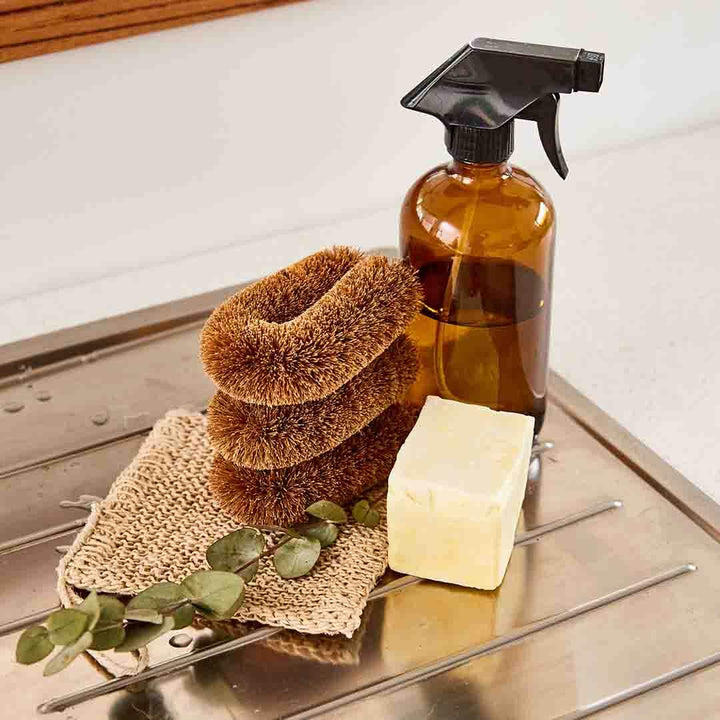 Kitchen Scrubber | Natural Bristle | Eco Max Scourer - Soap Cult Australia