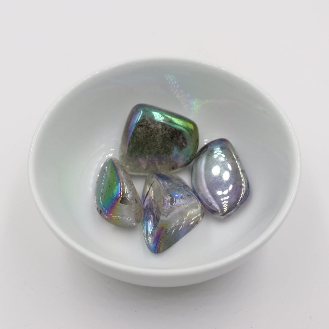 Aura Amethyst Tumbled Crystals | Medium - Soap Cult Australia