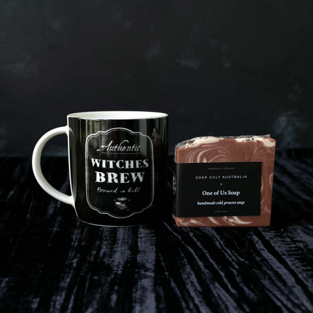 Black Witches Brew Mug - Soap Cult Australia
